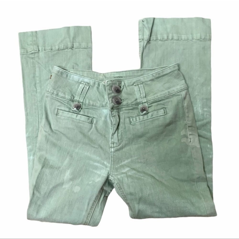 Anthropologie High Rise Flare Jean